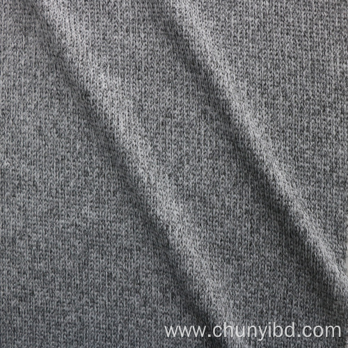 Soft and stretchy high quality 130gsm 100%polyester wholesale Loose single jersey knitted fabric for garment